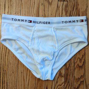 Tommy Hilfiger White Briefs 4 Pairs Size M